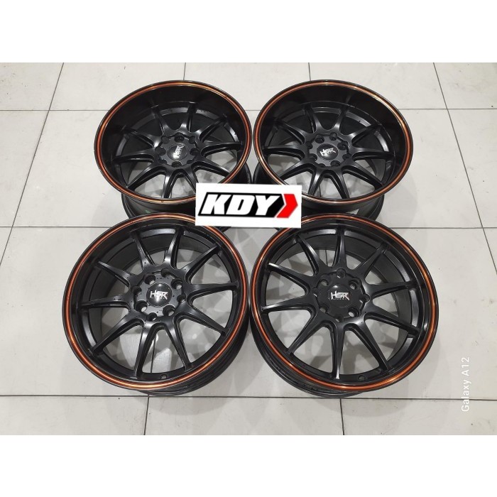 velg mobil second TRIBE HSR r16 buat jazz yaris vios avanza livina mobilio