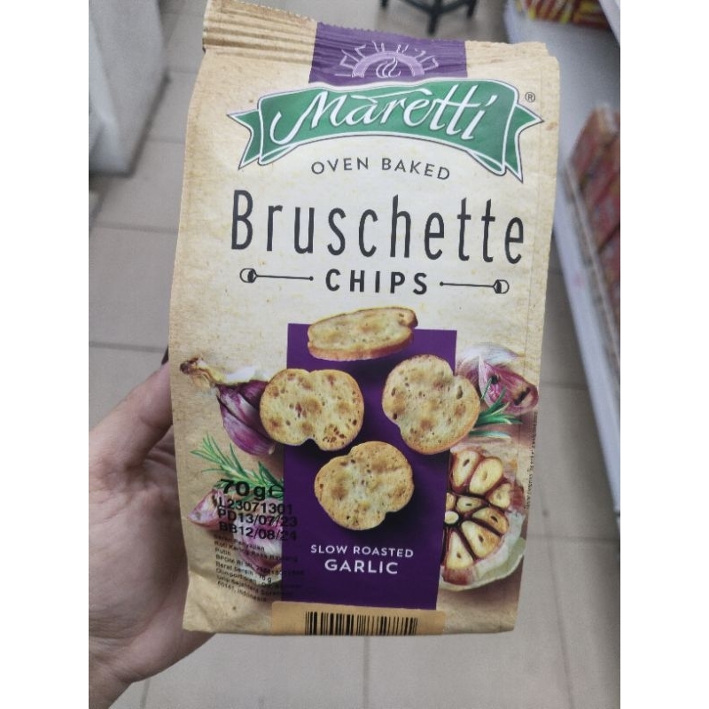 

Maretti Bruschette 70gr Snack Chips Pizza Vegetable Garlic