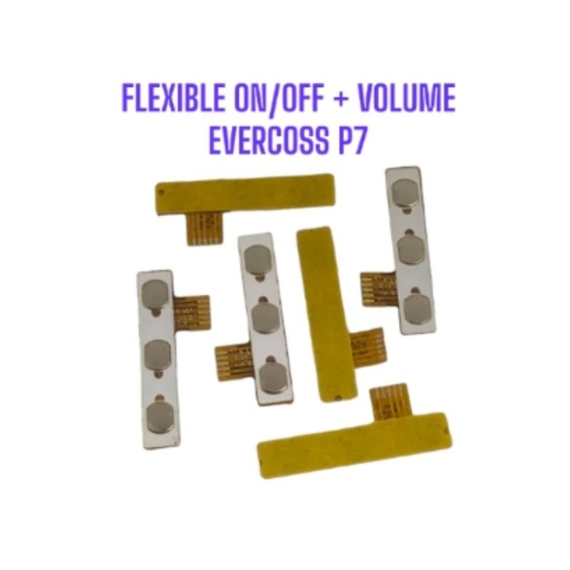 FLEXIBLE ON OFF + VOLUME EVERCOSS P7 - FLEXIBEL POWER EVERCOSS P7