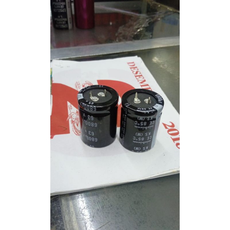 Elco 6800uf 63v Nichicon Original