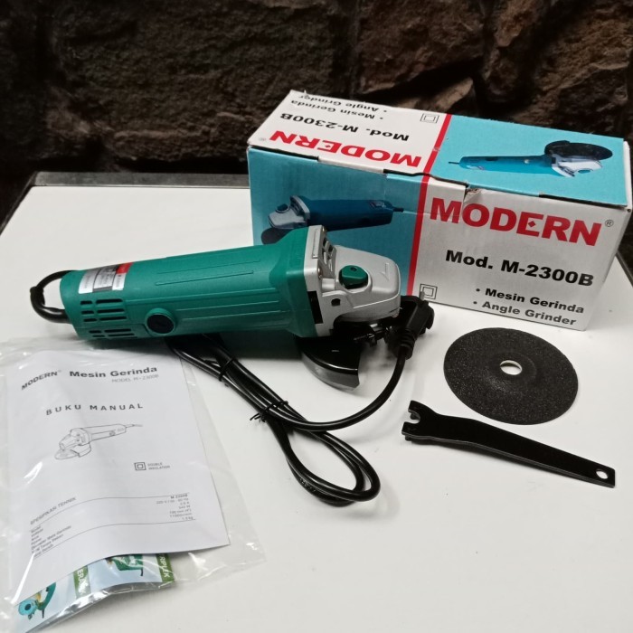 Gurinda modern M-2300B / Gerinda Modern M2300B Angle Grinder MODERN M2300 Gerinda Tangan MESIN DISC