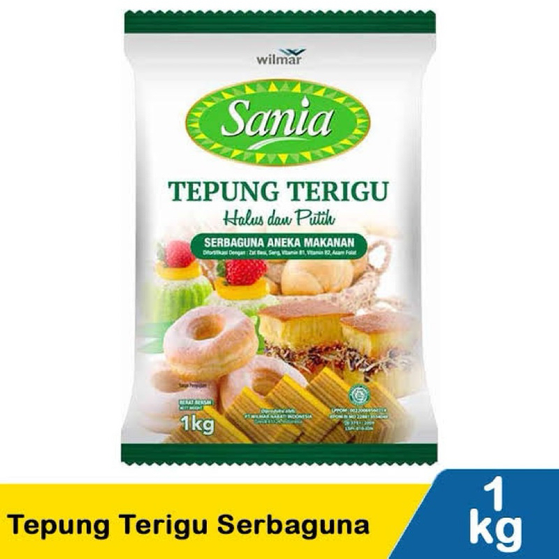 

Sania Tepung Terigu Serbaguna (1kg)