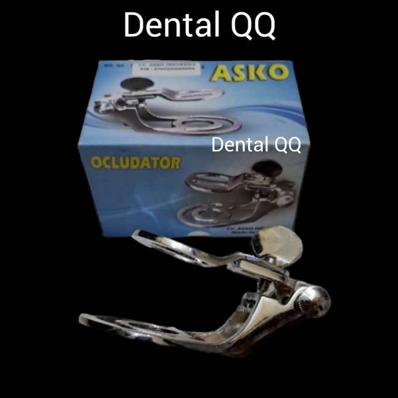 Dental Okludator Asco / Ocludator Asko / Occludator ASKO Rahang Gigi Palsu / Okudator Stainless Stee