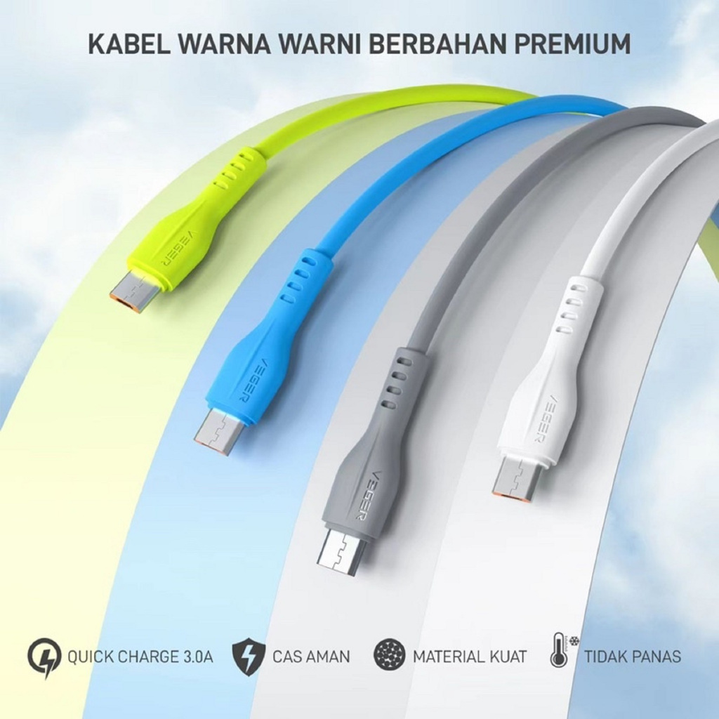 Kabel data VEGER V-107 MICRO USB QC3.0