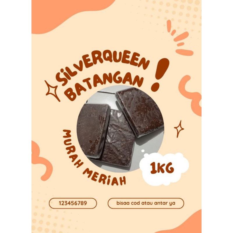 coklat batangan Silverqueen1kg