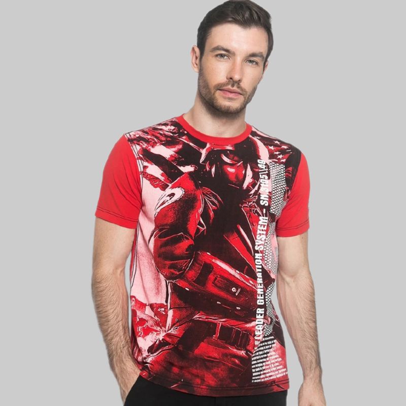 LGS - T-shirt - Kaos LGS Original - Kaos LGS - Kaos Merah