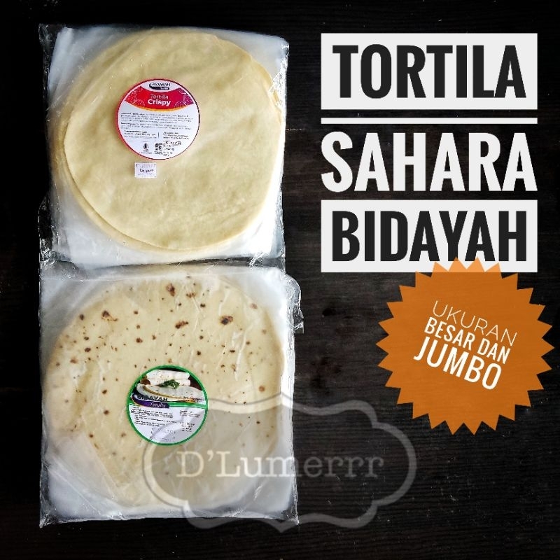 

Tortila Kulit Kebab Premium Sahara Bidayah | Ukuran Besar dan Jumbo