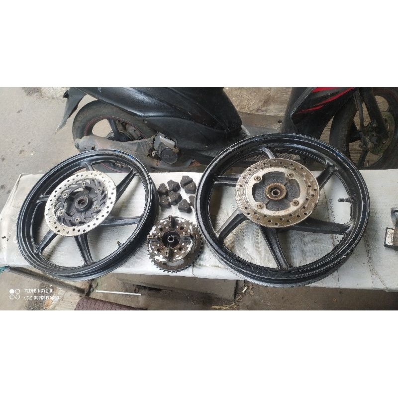 velg set napgear old cb150r enkei bahan pnp ninja dan cbr