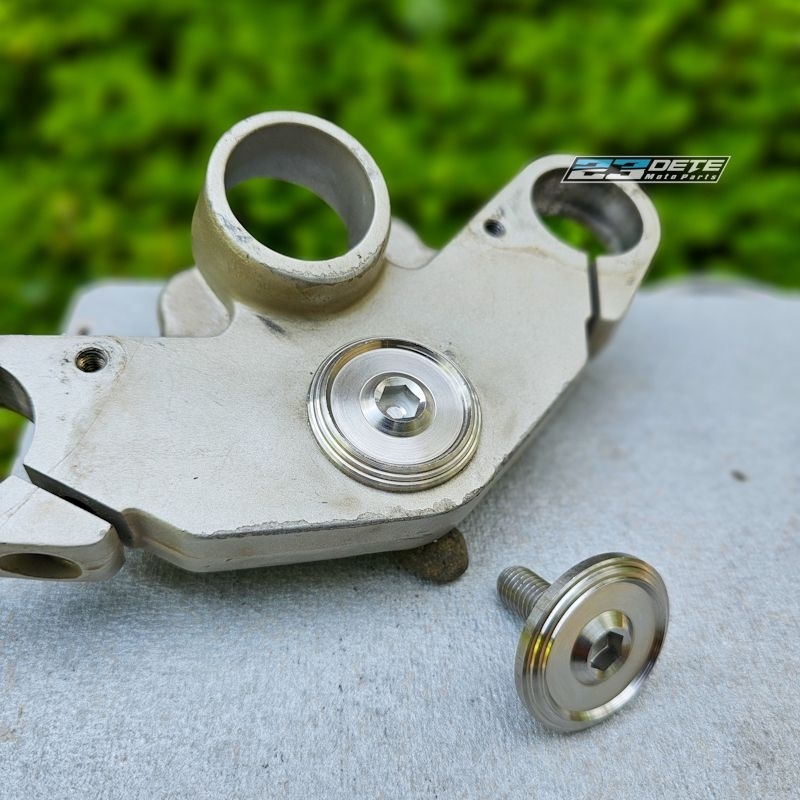 Ring Manisan Baut Komstir T Segitiga Atas Stainless Stenlis Universal Ninja Vixion Rx King Dll Baut