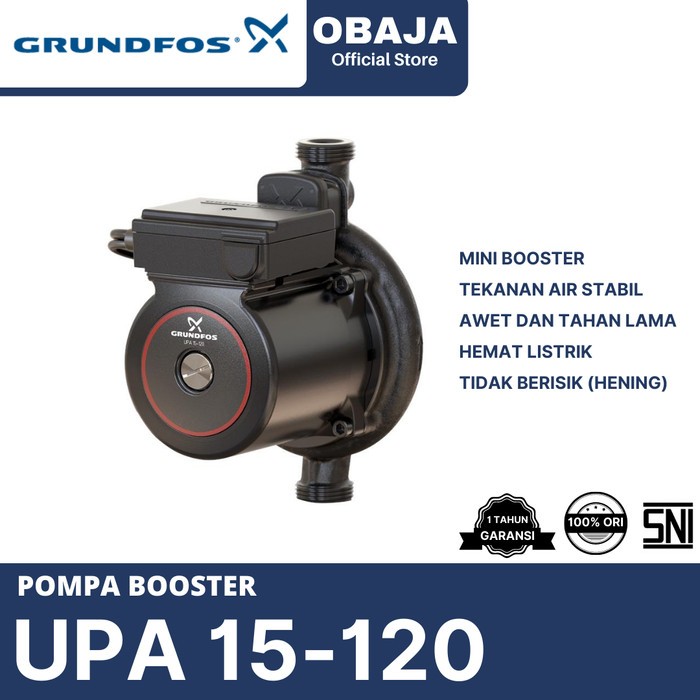 Grundfos Pompa Booster UPA 15-120 / Pompa Dorong UPA 15-120 Grundfos