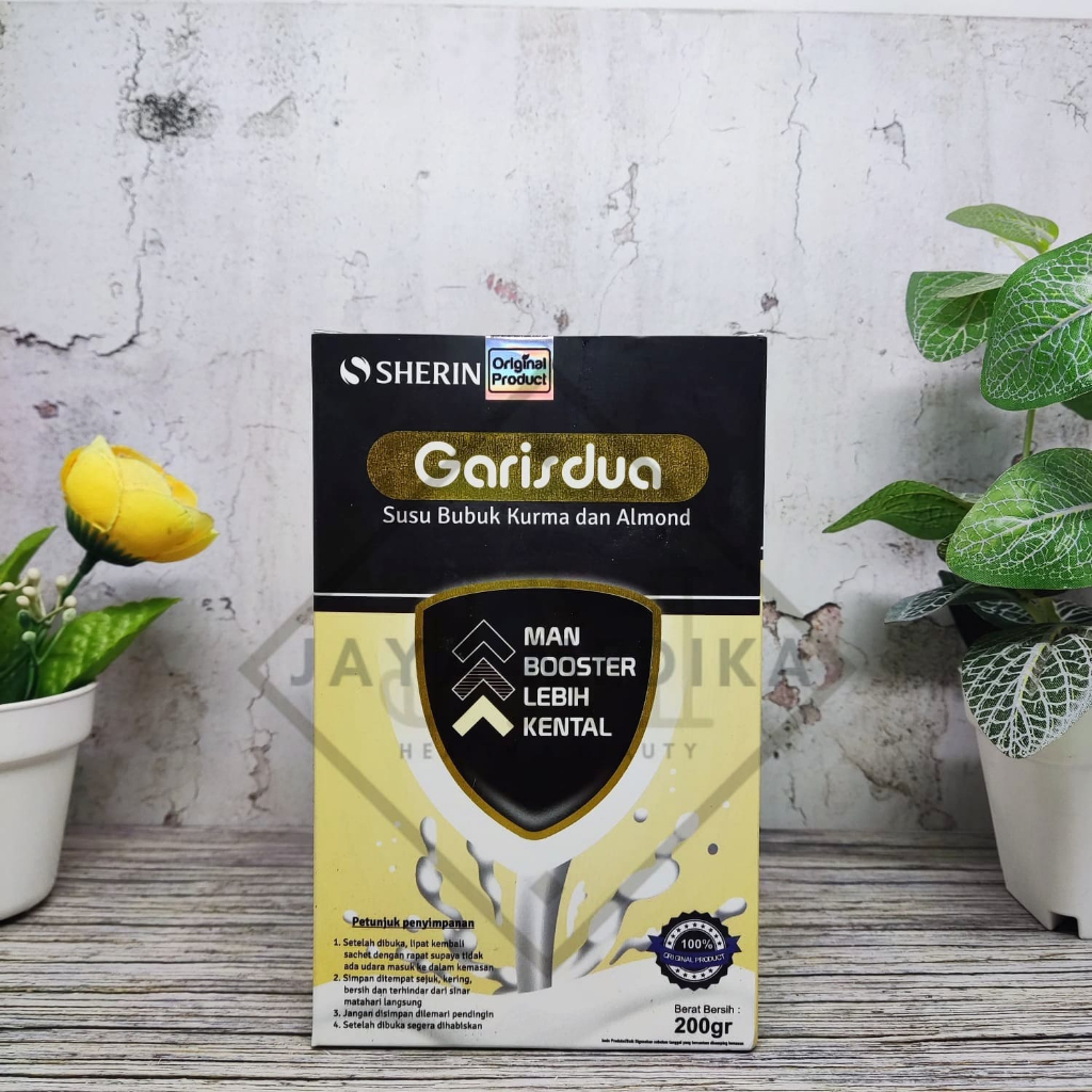 Susu Garis Dua Khusus Untuk Pria Kurma Almond 200 Gr