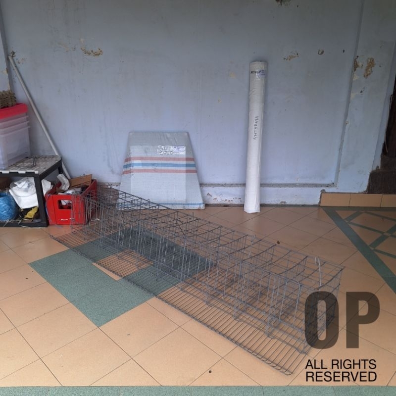 Kandang pintu 10 galvanis ayam petelur
