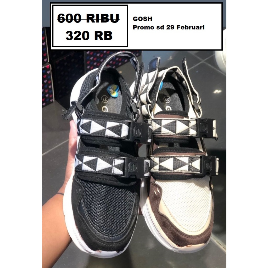 Sepatu Gosh Wanita Original 100% (NOVARA 119)