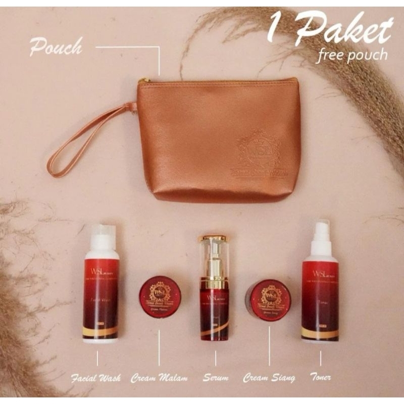 Cream Wsl Glowing Original Skincare Bukan Ms Glow Paket Cream Wajah Glowing