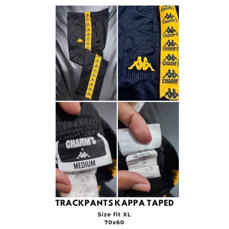celana trackpants kappa ori