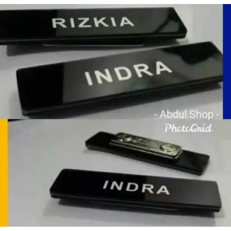

Nama dada/papan nama dada/Name tag/nama dada magnet/ nama magnet/nametag magnet/nama dada dof/nametage dof/papan nama magnet/ Nama grafir/ Nama dada grafir