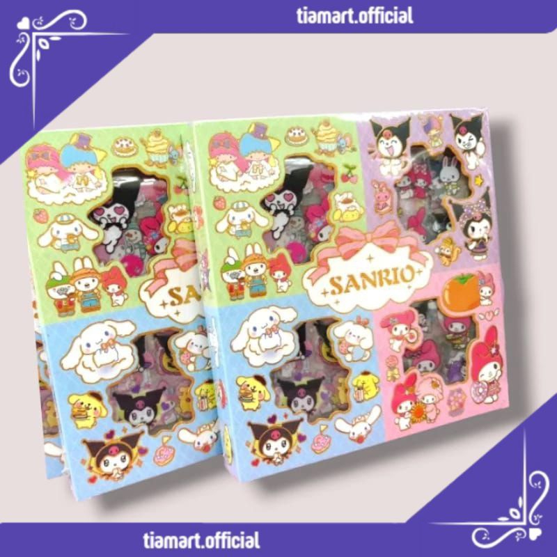 

[PCS] Stiker Karakter Sanrio Rainbow 100 Lembar