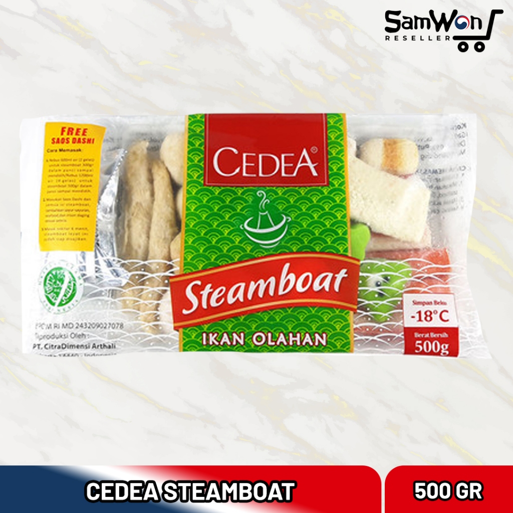 

CEDEA Steamboat 500gr - Frozen Food Ikan Olahan Shabu Shabu