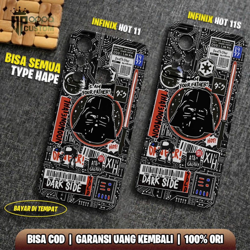 CASE INFINIX HOT 11 11S - CASING HOT 11 11S  - Motif  [ STARWARS ] Case Hp Infinix hot 11 - Infinix 