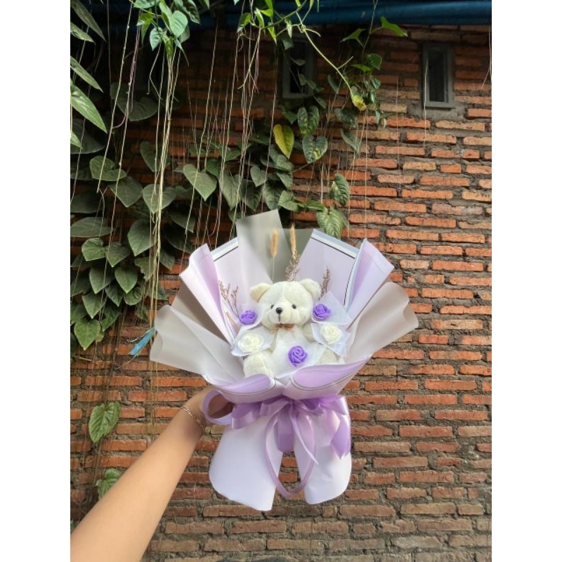 

BUCKET BONEKA+ FAKE ROSE MINI