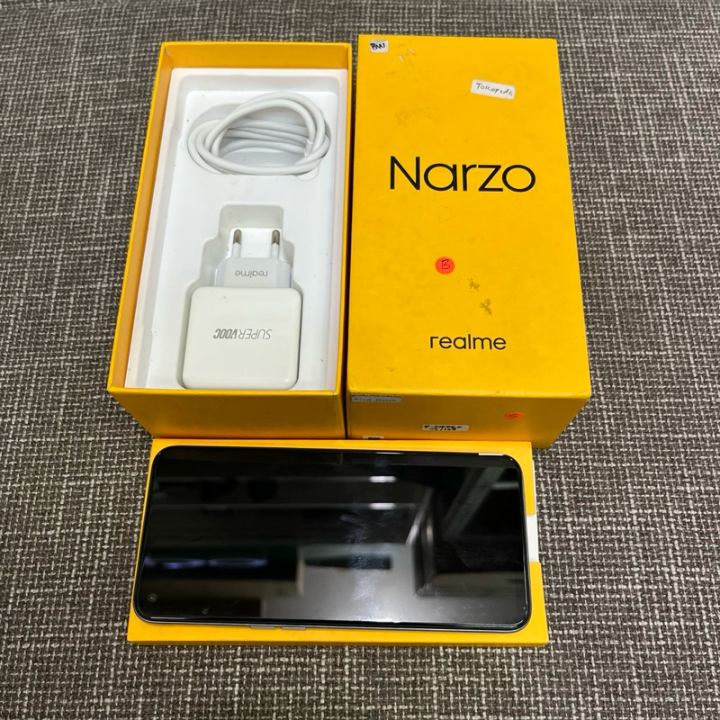 Realme Narzo 4/128gb Fullset Second Garansi Resmi