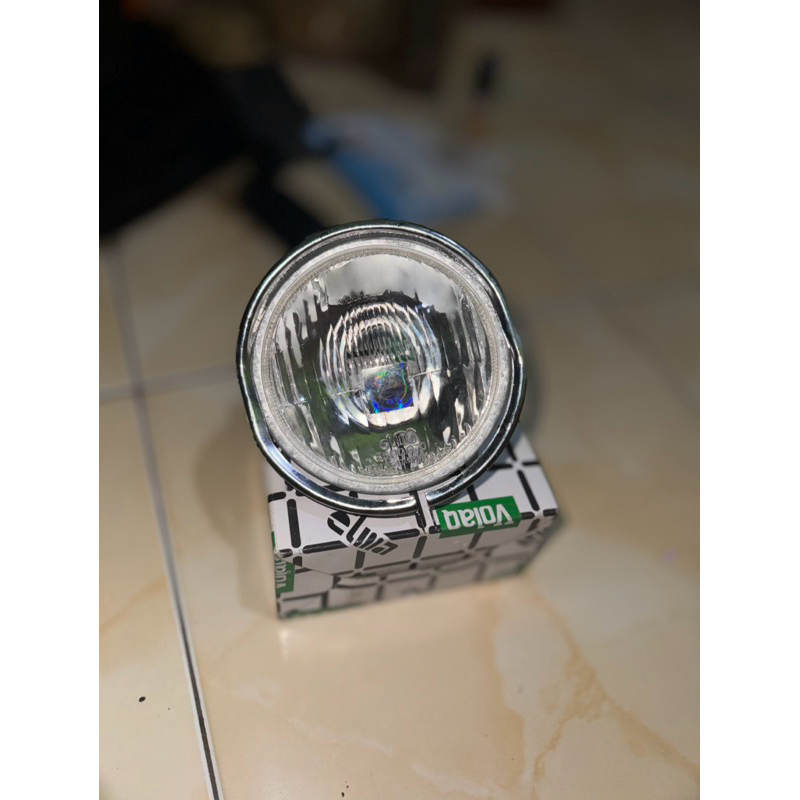 reflektor lampu depan vespa super 66 super 72