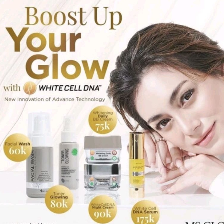 MS GLOW PAKET WHITE CELL DNA MS GLOW
