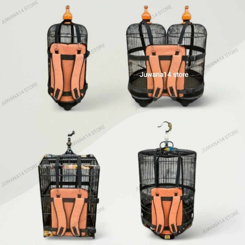Tas Ransel Gendong sangkar Kotak murai Lovebird sangkar lovebird 2