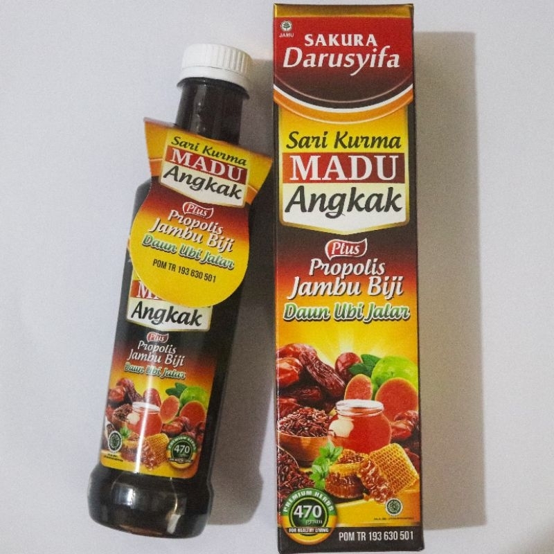 

Sari Kurma Madu Angkak Propolis Jambu Biji Darusyifa Original Asli Trombosit