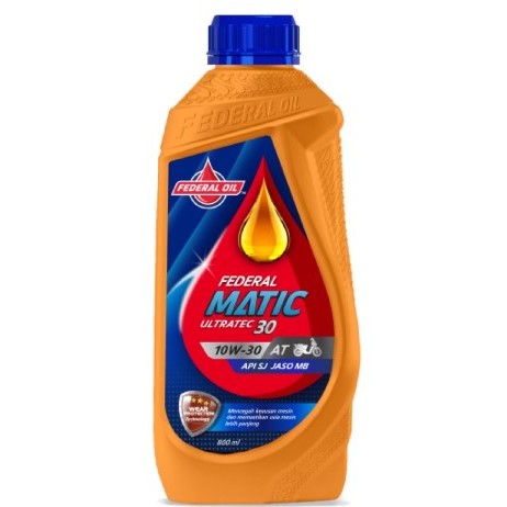 Oli Federal Matic ultratec 30 oli federal matic Ultratec30 800ml 10w-30 oli federal matic 30 0,8L ol
