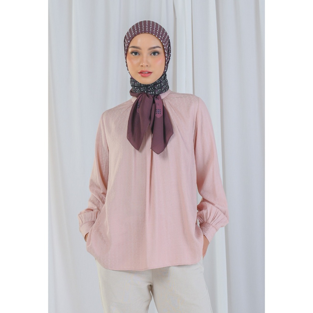 Zoya Atasan Tunik Wanita AUBRIA Blouse Wudhu Friendly Terbaru
