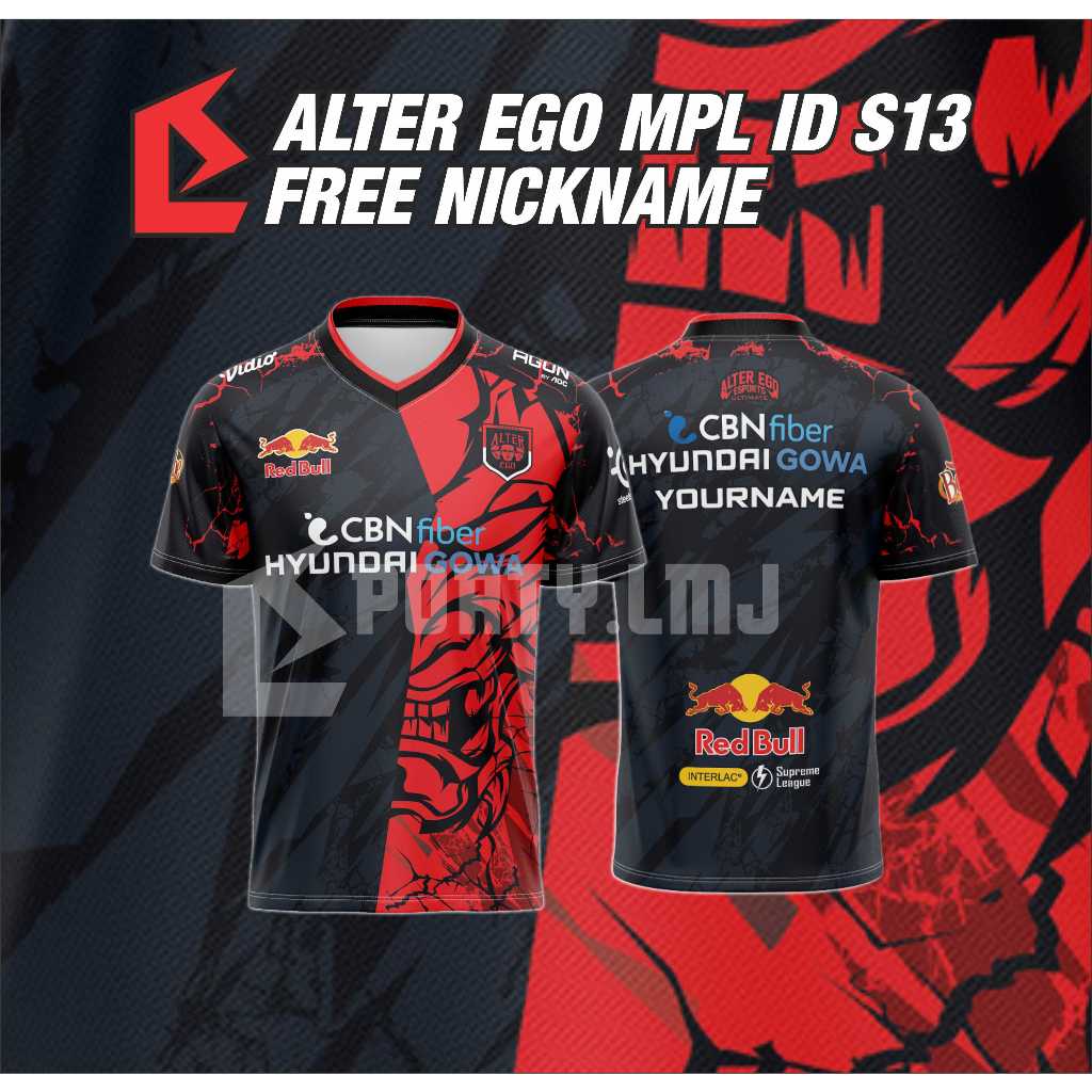 JERSEY KAOS ALTER EGO MPL ID S13 2024 , FREE NICKNAME