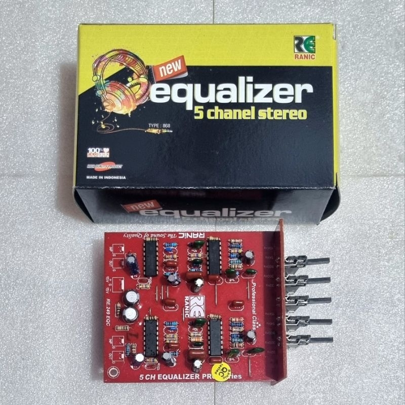 KIT Equalizer 5 Channel Stereo Ranic 868