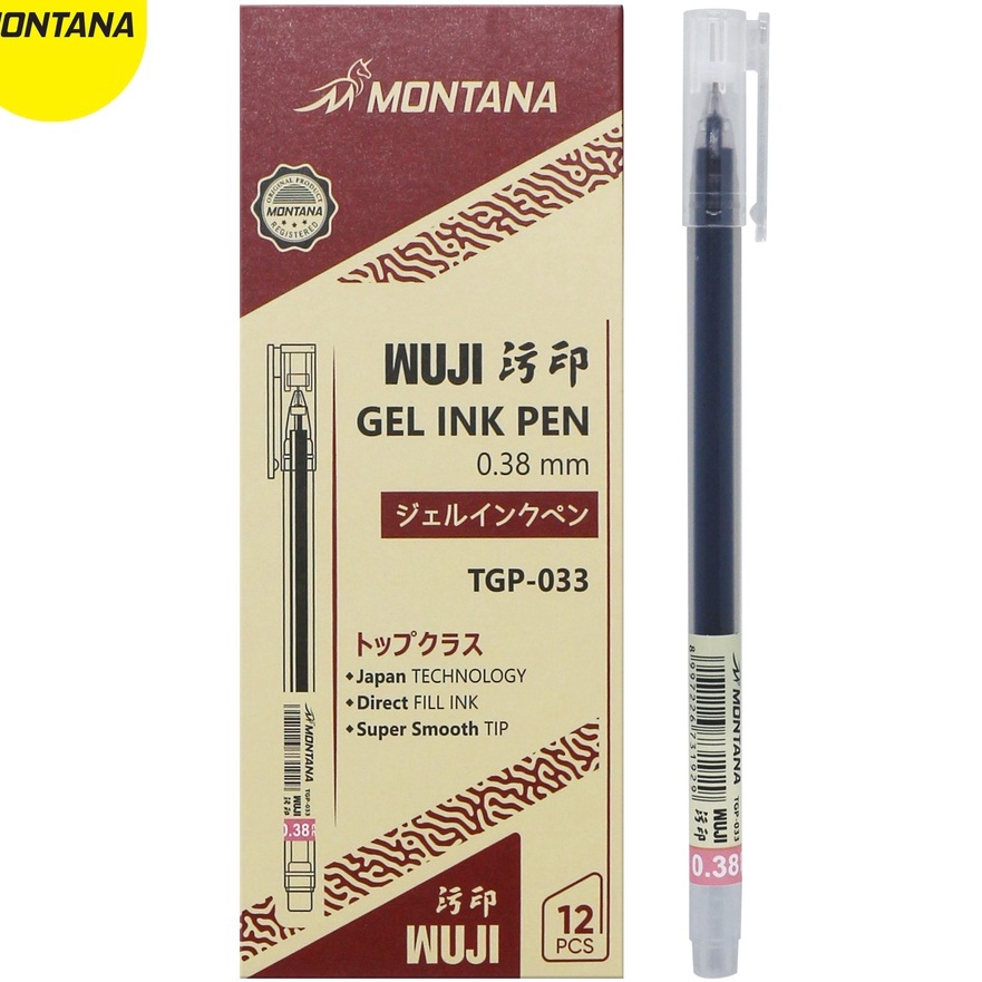 

KP8 Montana Gel Ink Pen Ballpoint Gel 38 mm TGP33