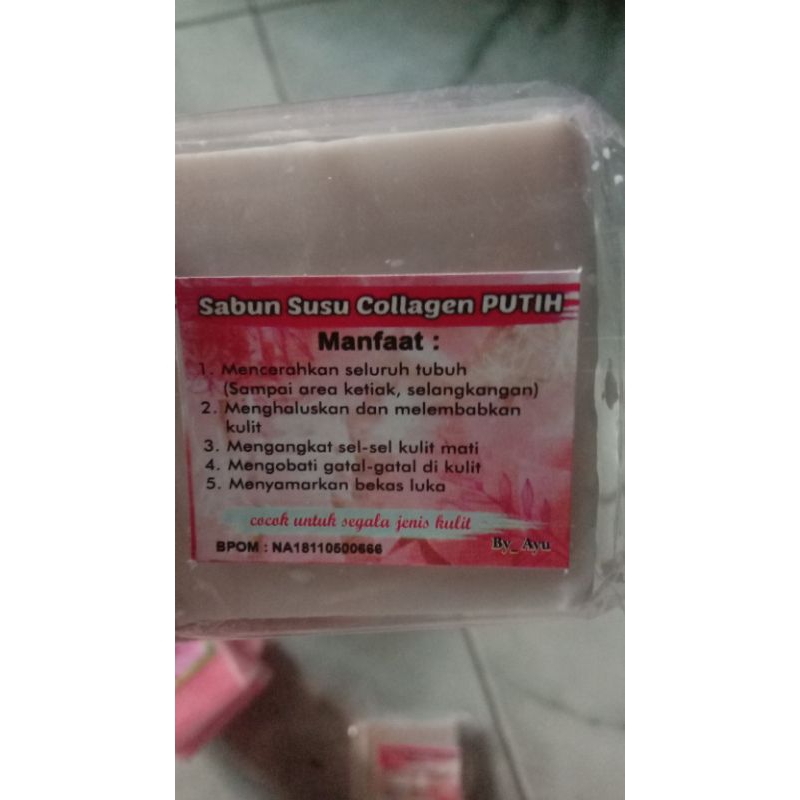 collagen sabun/collagen susu pemutih