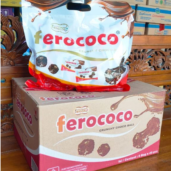 

Ferococo Bag - Coklat Krispi Murah - Crunchy Choco Ball