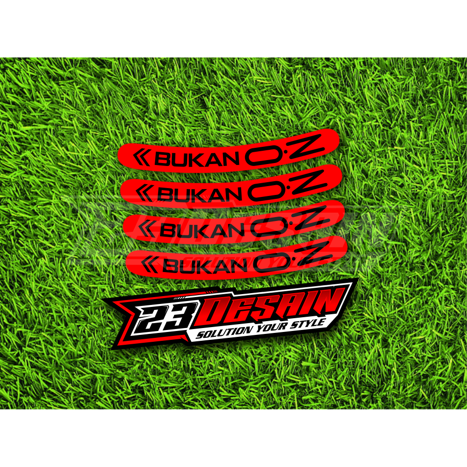 STIKER VELG BUKAN OZ LIST VELG OZ STIKER BUKAN OZ SVOZ
