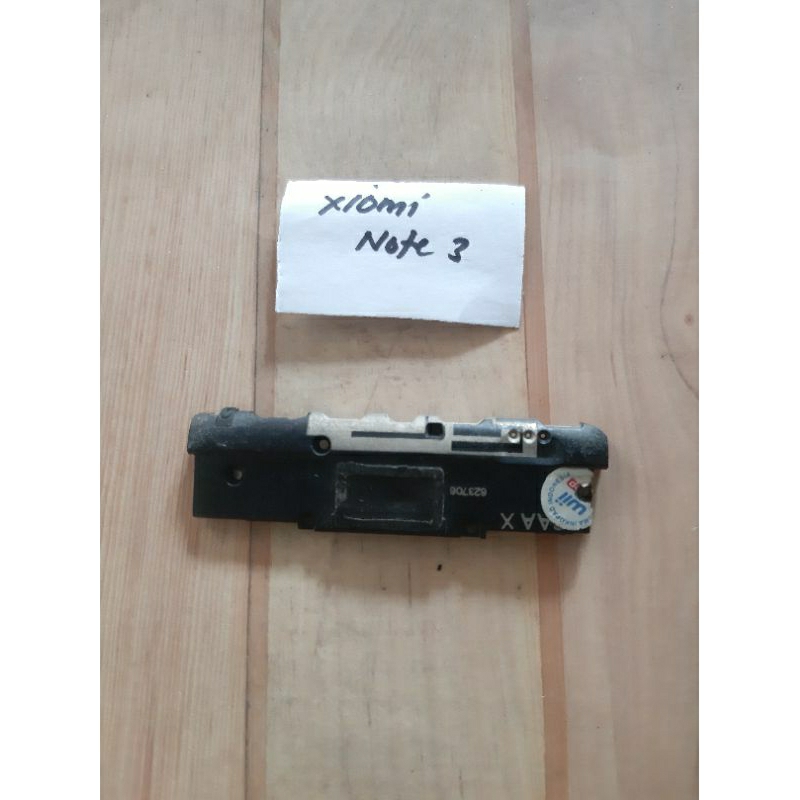 Buzzer Speaker mp3 dan Tutup Mesin Ori Copotan Xiaomi Redmi Note 3