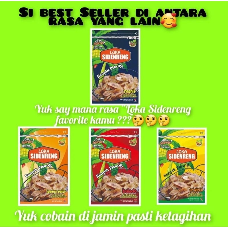 

Keripik Pisang Loka Sidenreng