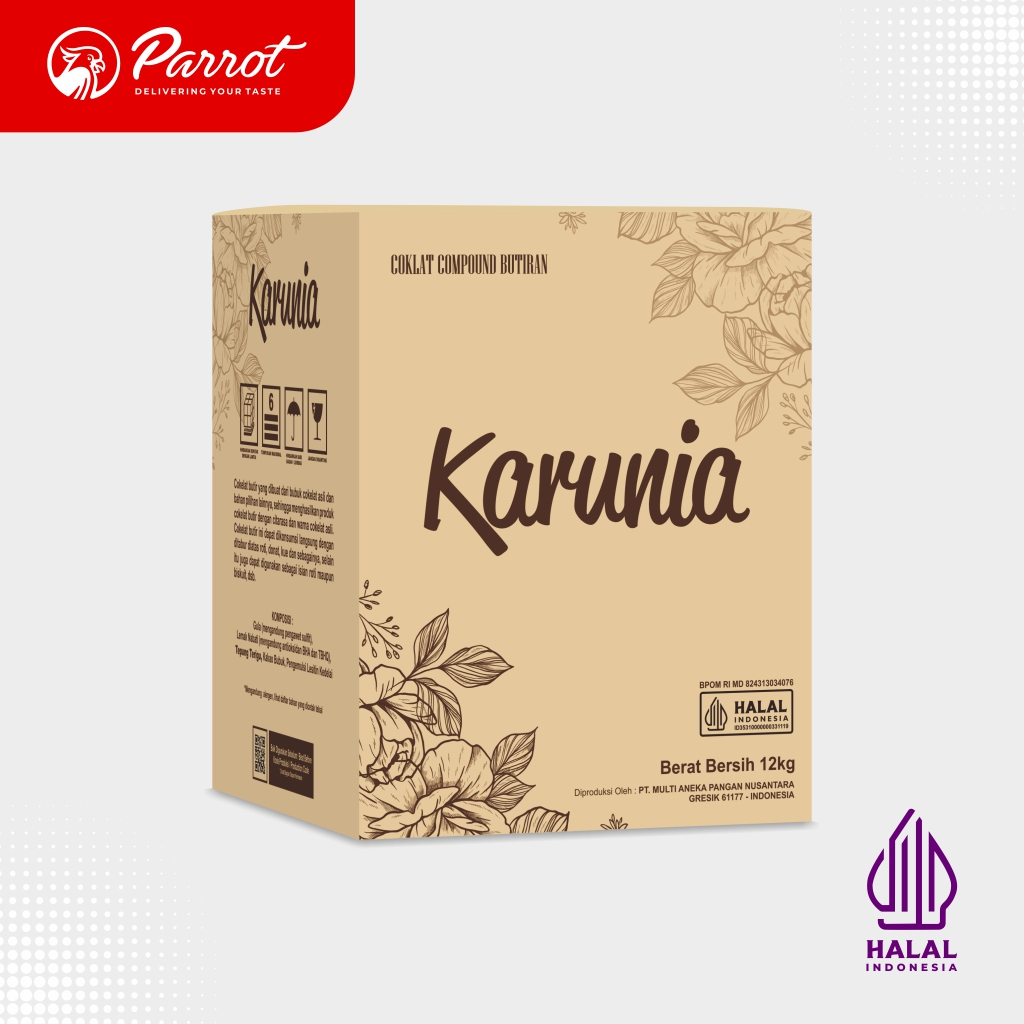 

KARUNIA CHOCOLATE MESES Karunia Meses Cokelat Karunia Kemasan 12kg