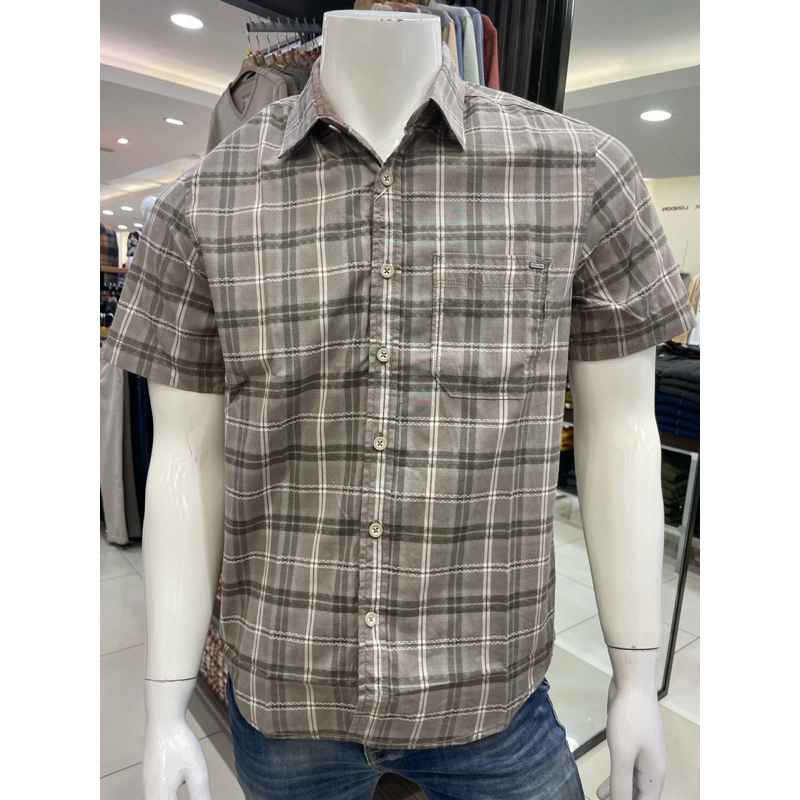 KEMEJA PENDEK WATCHOUT CASUAL NEW ARRIVAL TERBARU S-XXL