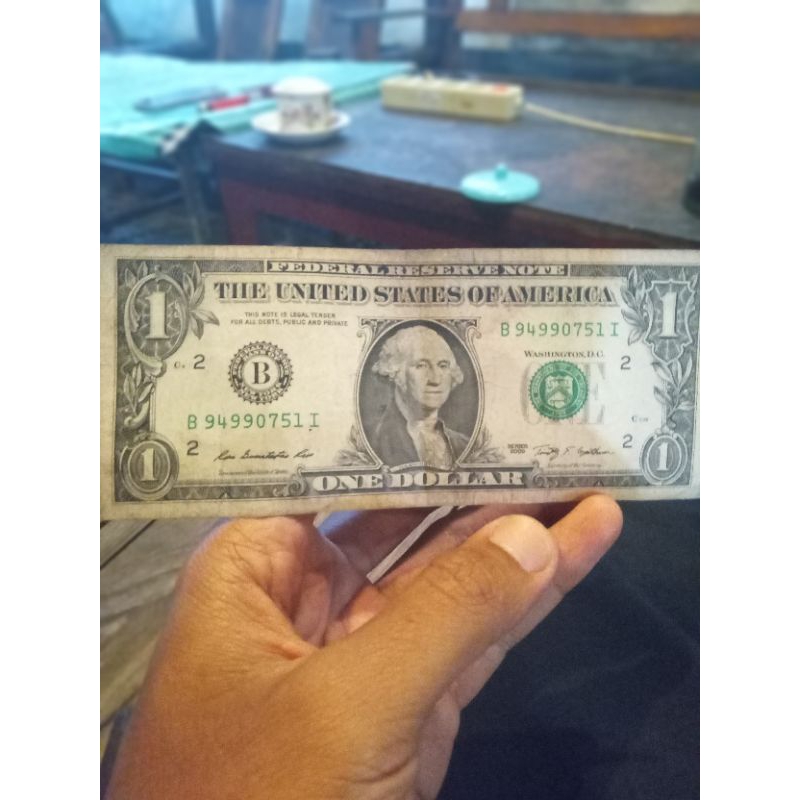 Uang Dolar Asli, 1 Dolar tahun 1999