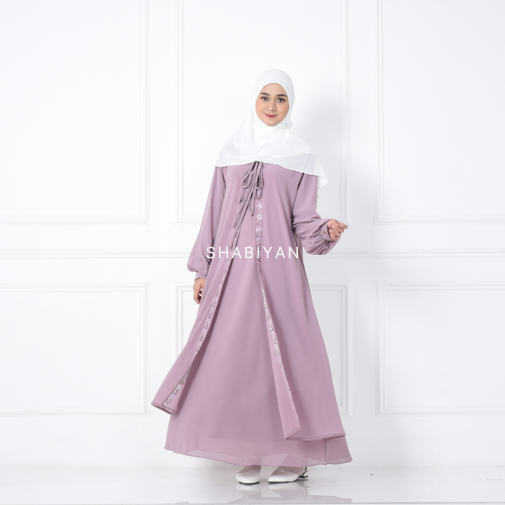 SHABIYAN Gamis Ceruty Bordir | Eira 509