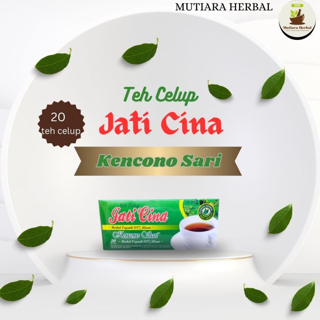 

Teh celup Jati Cina Keronco Sari Herbal Alami asli original