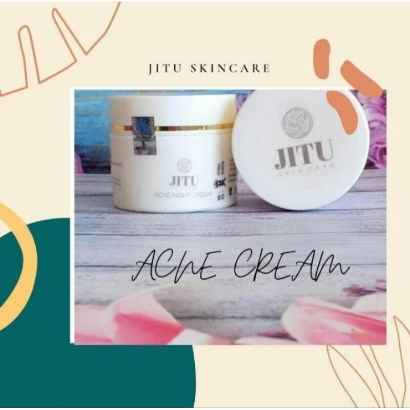 Acne Night Cream -Jitu skincare acne night cream  Acne BPOM  Acne Aman buat busui dan bumil  Membant