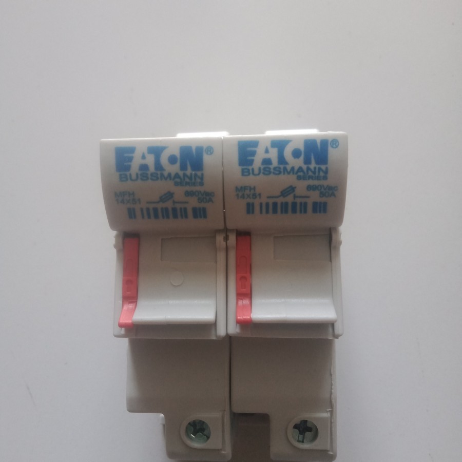CH142-DU Untuk Fuse 14x51 690V 2 Pole Fuse Holder Eaton Bussmann CH142-DU Untuk Fuse 14x51 690V 2 Po