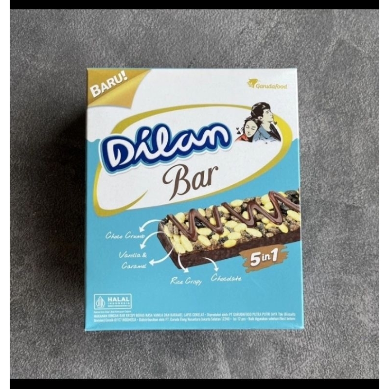 

wafer coklat dilan bar 1 box isi 12pcs