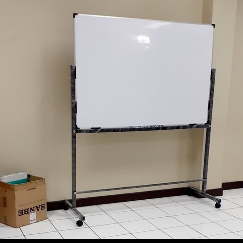 

papan tulis 100x120 whiteboard 100 x 120 - standing