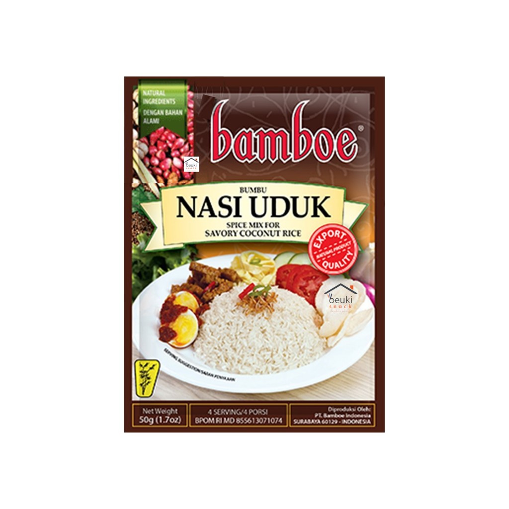 

Bamboe Nasi Uduk Bumbu Masakan Khas Indonesia