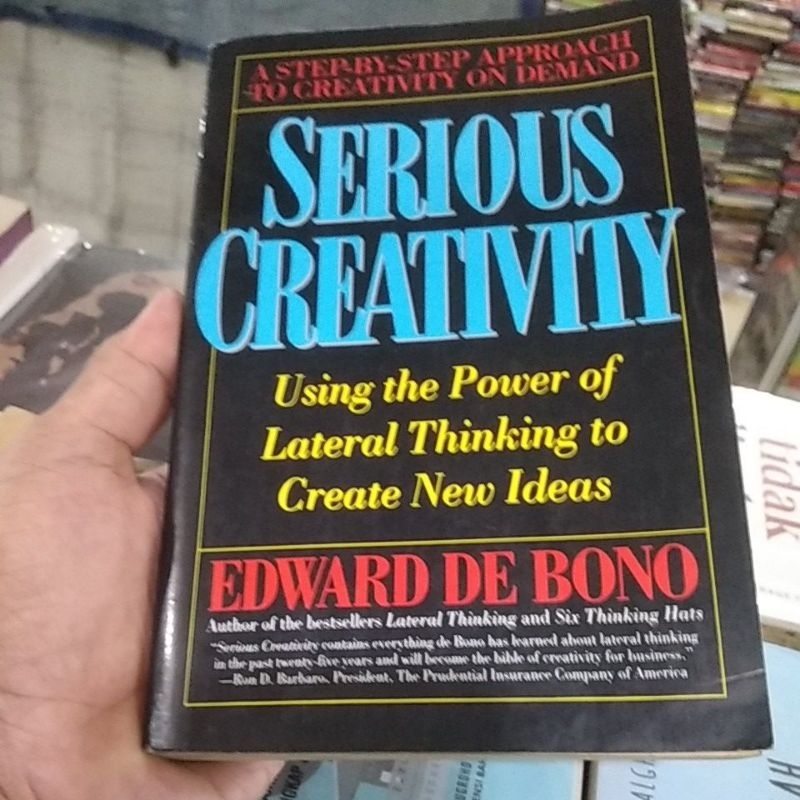 serious creativity Edward de bono